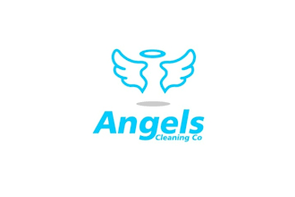 design angels cleaning co logo