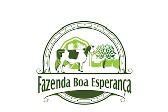 create a personality logo for dairy farm