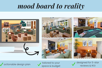 create an interior design plan for your airbnb