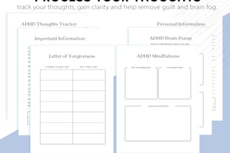 design any planner,  personalized and etsy digital planner