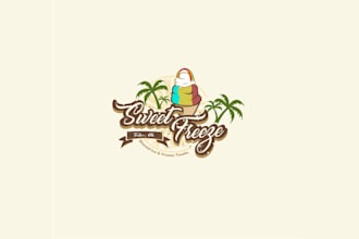design creative food truck logo