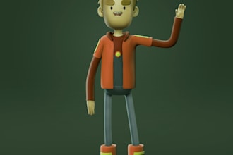 create a cartoon avatar or cartoon character of you