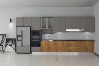 design your modern kitchen, wardrobe and doors