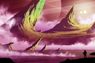 create realistic and fantasy landscapes