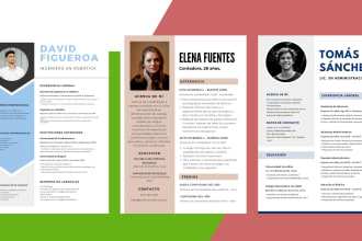 make professional cv and resume design