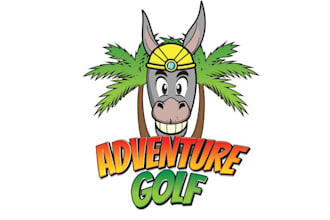 design creative adventure golf logo