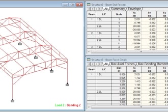 design and analysis steel structure with load calculation