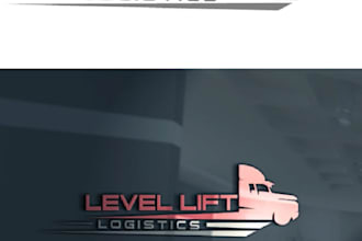 make a transport logistic trucking logo with new concepts