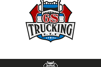do a high quality hauling logo design with fast delivery