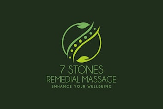 make a unique business logo with an elegant style