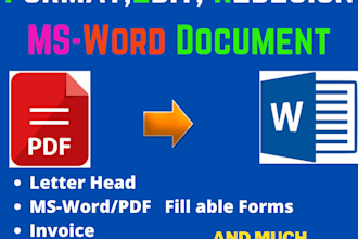 format and design your microsoft word document formatting