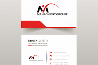 design an outstanding logo and create unique business cards