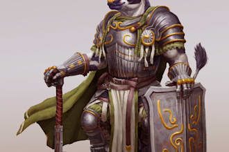 make any dnd, dd character for you