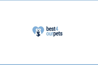 do a modern cat dog animal and pet logo design