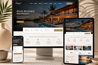 design a hotel reservation website with booking system