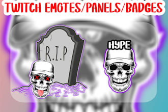 make custom twitch emotes and badges