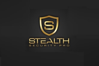 make crypto, cyber security tech and technology logo