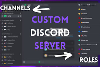create a brand new discord server for your community