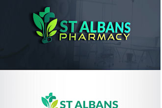 do a professional medical and pharmaceutical logo