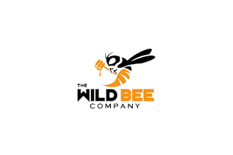 create a beautiful bee logo design with fast delivery