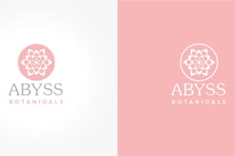 create a polygonal, geometric, low poly logo design