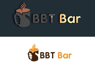 do a modern wonderful bar and nightclub logo design