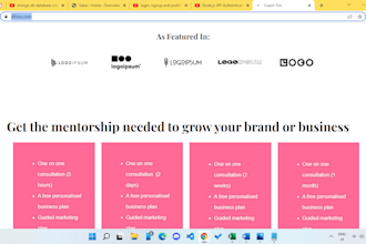 develop pro coaching, consulting website with payment setup