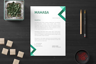 business card design letterhead and stationery