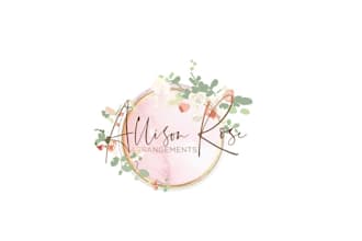 design a simple and elegant floral rose logo that blooms creativity