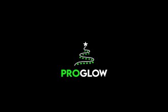 design pop pro glow logo visually describing what we do