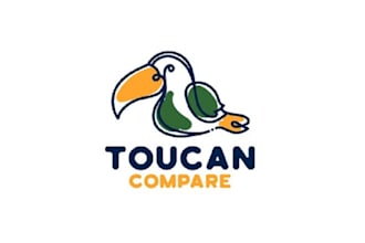 design curate an iconic fun brand logo for our comparison site