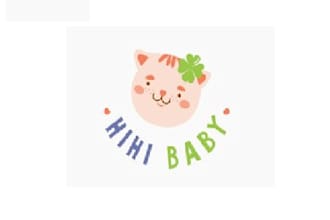 design modern baby e commerce brand logo design