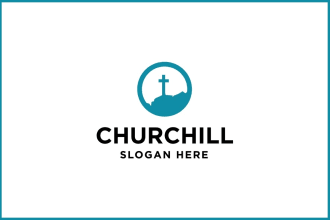 do awesome christian, religious, or ministry church logo design