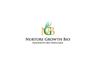 design nurture growth bio fertilizer logo