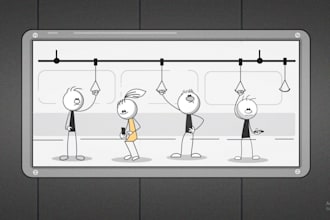 do storyboard illustration for your explainer videos