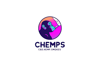 design premium hemp smokes logo