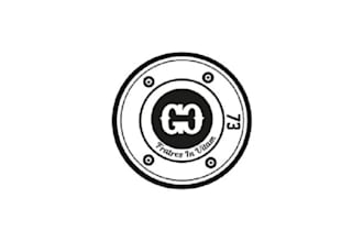 design edgy minimal adventurous badass logo for golf charlie