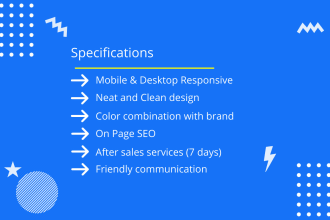 design the finest and unique wix landing page