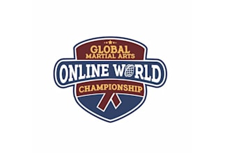 design worlds first online martial arts tournament  logo