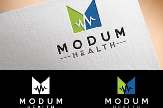 make health, fitness, dental, medical, and clinic logo in 1 day