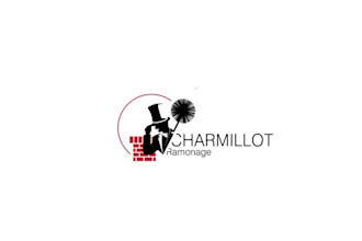 design ramoneur porte bonheur logo