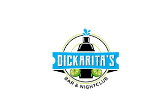 design a humorous logo for your favorite margarita bar dickaritas