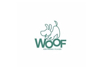 design a crisp modern logo for a new upstart