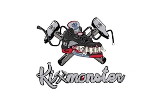 design awesome sneaker fashion logo