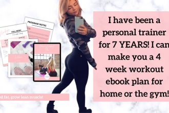 shrink your waist and grow your booty, workout plan for women