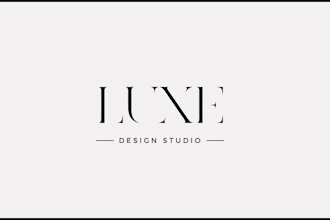 do modern luxury versatile minimalist trendy logo design