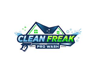 do an interesting color pressure washing logo in 1 day