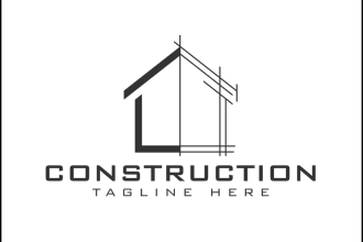 design fantastic original luxury real estate, property and construction logo