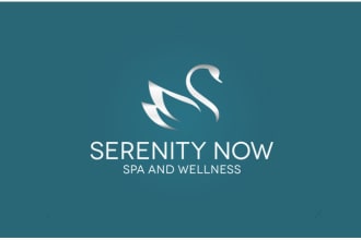 create natural spa yoga wellness health beauty logo