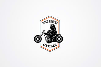give a high quality bike logo in high definition